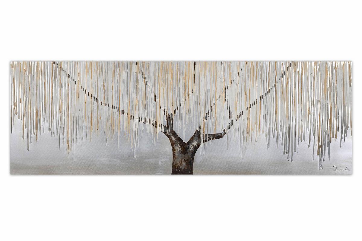 ÖLGEMÄLDE 150/50 cm - Beige, Holz/Textil (150/50cm) - KUNSTLOFT