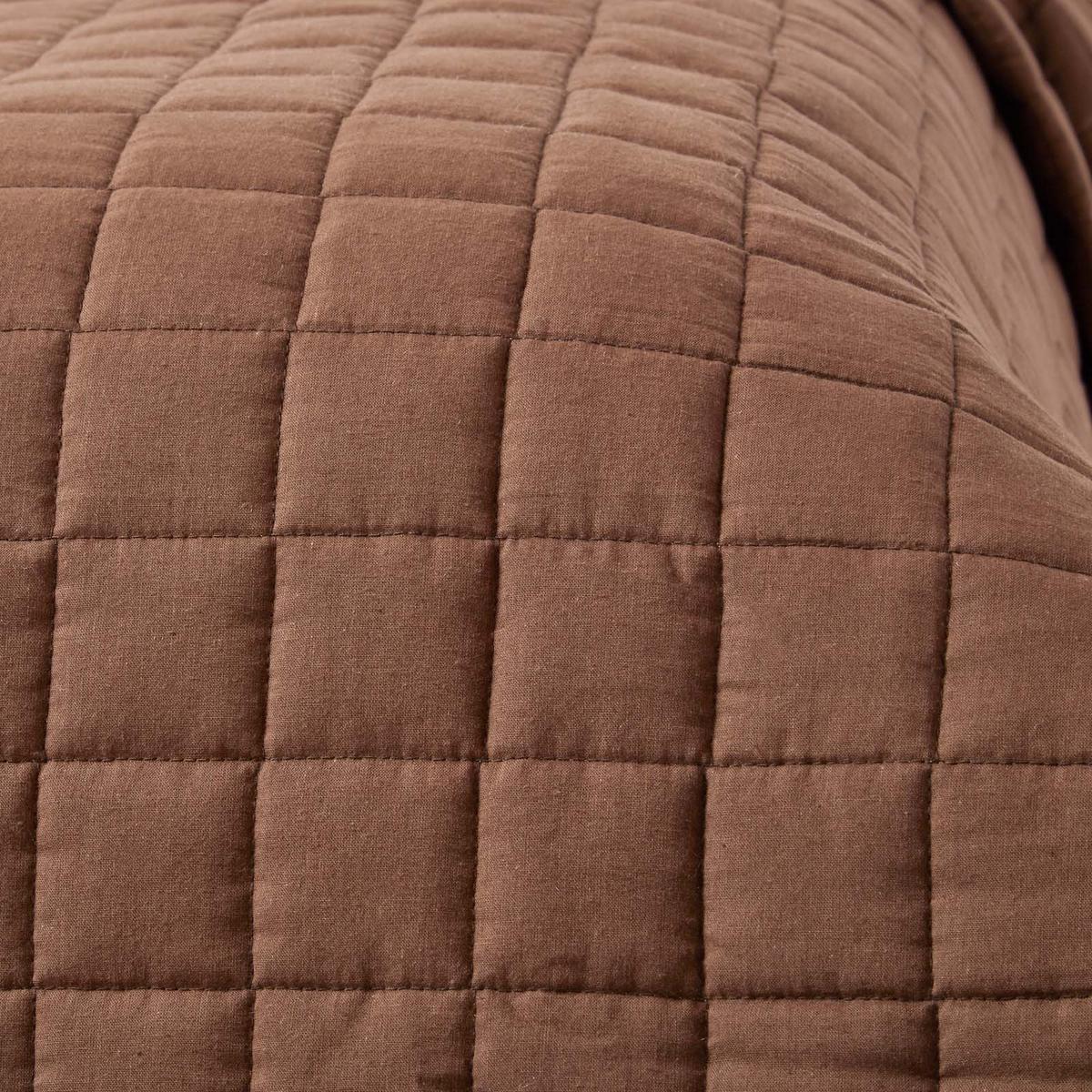 TAGESDECKE gesteppt mit Wende-Design, 150/200 cm - Braun, Textil (150/200cm) - Homescapes
