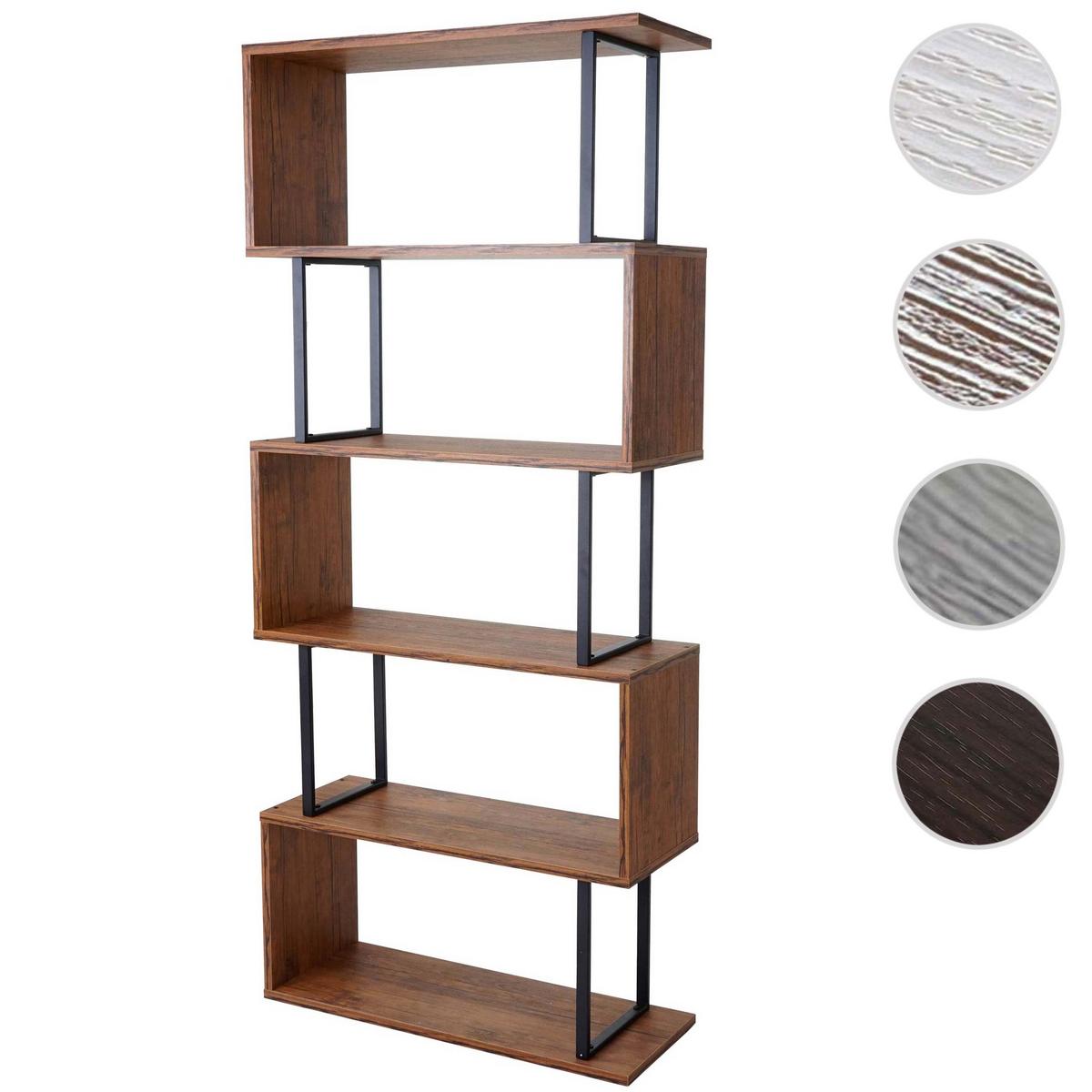 BÜCHERREGAL Braun - Braun, Holzwerkstoff (80/183/30cm) - MCW
