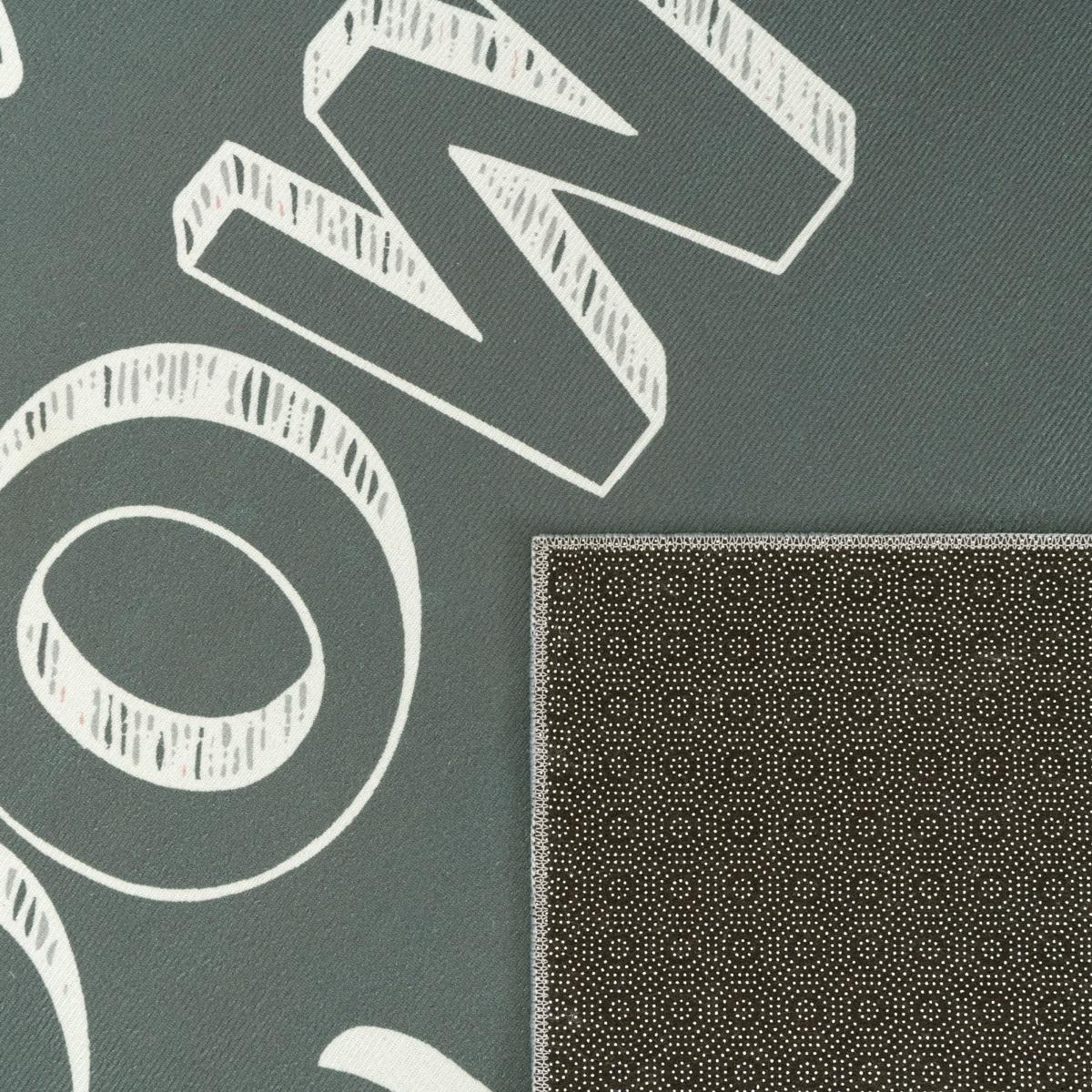 KINDERTEPPICH, mit Mond-Motiv, Grau, 80 x 150 cm - Grau, Textil (150/80cm) - KADIMA DESIGN