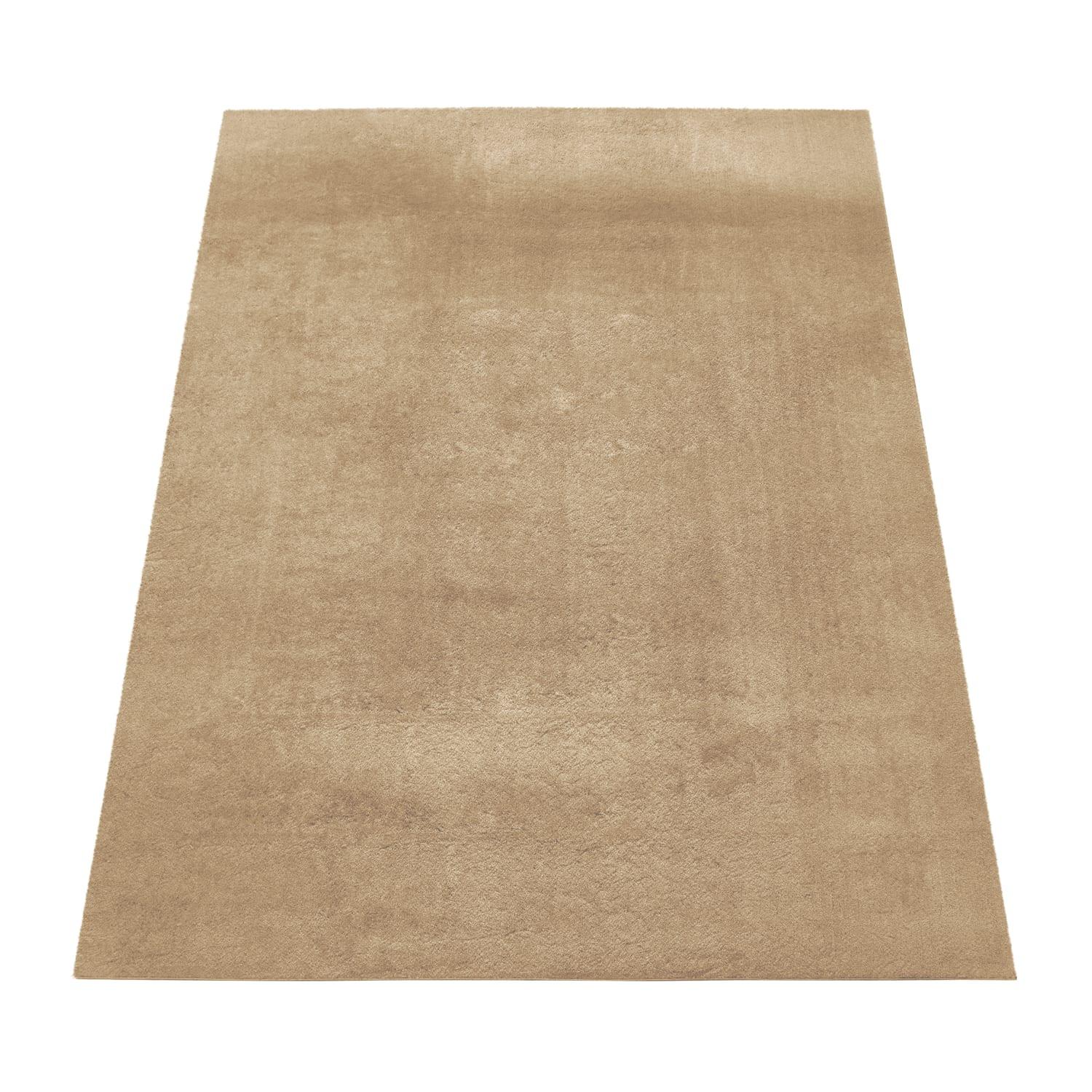 KURZFLORTEPPICH, einfarbig, Natur, 100 x 200 cm - Beige, Textil (200/100cm) - KADIMA DESIGN