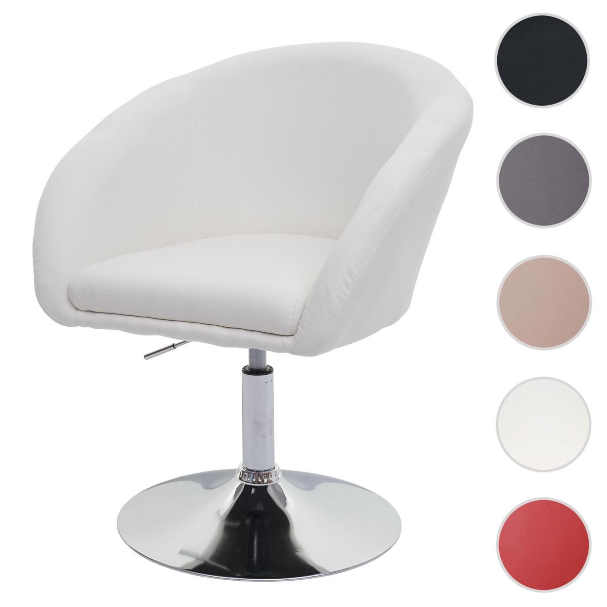 ESSZIMMERSTUHL Cremeweiß - Creme/Weiß, Textil (59/90/60cm) - MCW