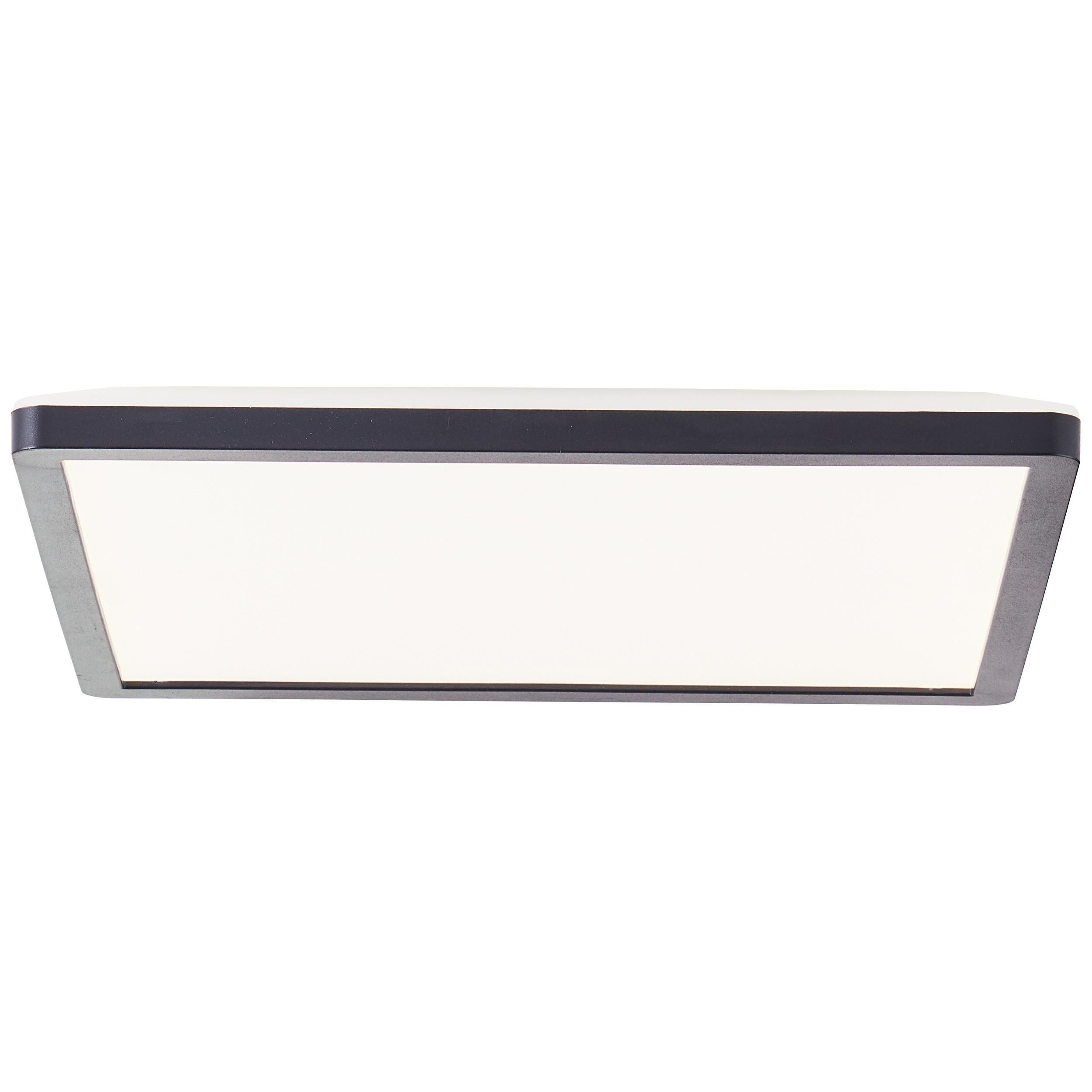 DECKENAUFBAU-PANEEL Sorell G99880A76 - Schwarz, Metall (29.4/29.4/2.5cm) - Brilliant