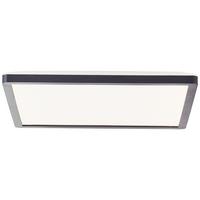 DECKENAUFBAU-PANEEL Sorell G99880A76 - Schwarz, Metall (29.4/29.4/2.5cm) - Brilliant