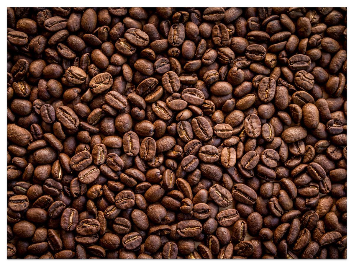 FOTOTAPETE für Esszimmer Kaffee Kaffeebohnen 3D 400x280 - Braun, Papier (400/280cm) - Muralo