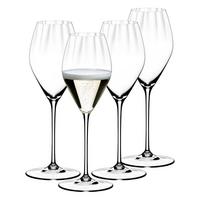 CHAMPAGNERGLÄSER Performance transparent 375 ml 4er Set - Transparent, Glas (0.375L) - Riedel
