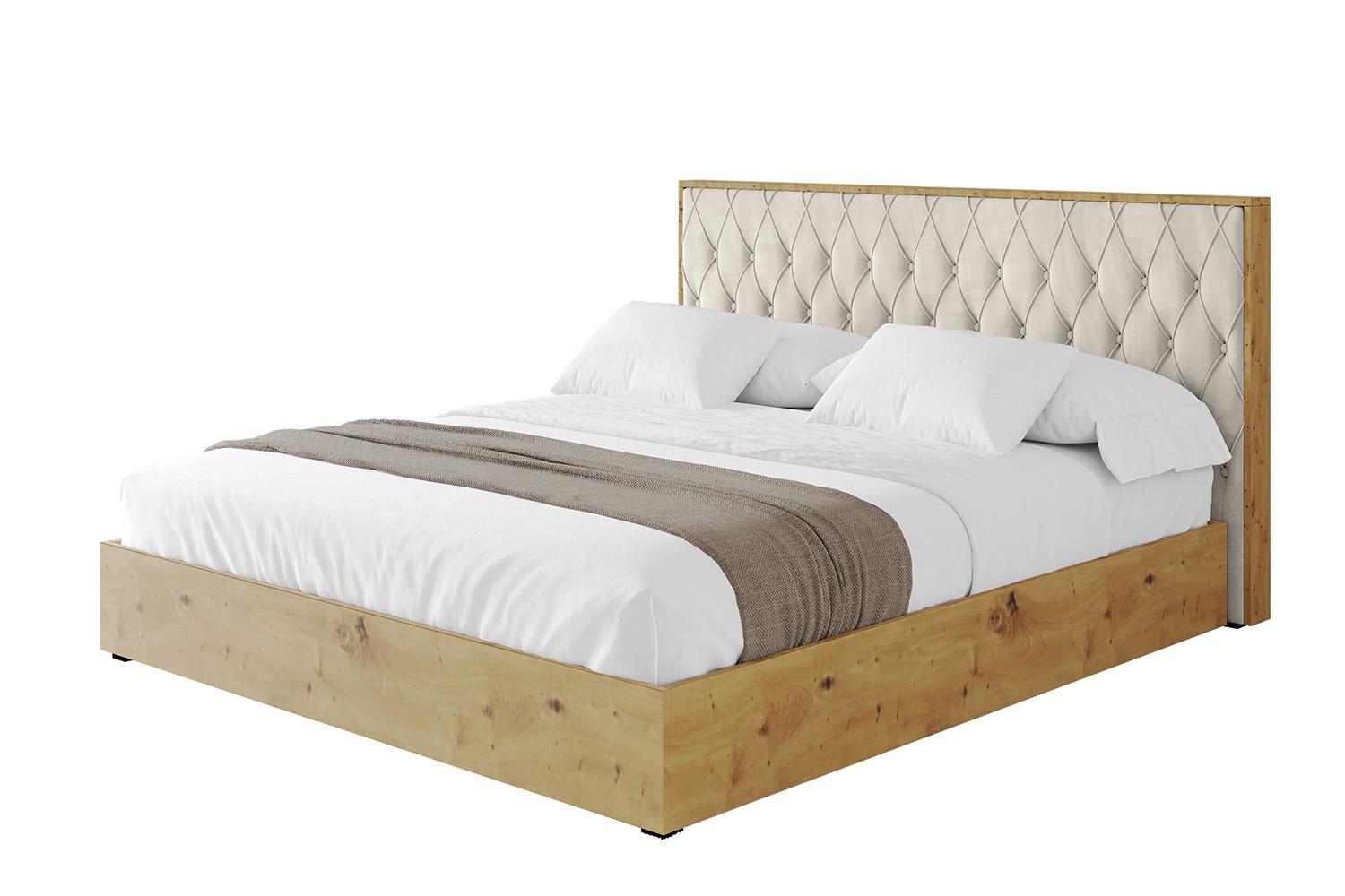 POLSTERBETT mit Bettkasten und Lattenrost, Bett mit Matratze H3/H4 - ENZO5 180x200 Beige - Beige, Holzwerkstoff/Textil (180/200cm) - ALTDECOR