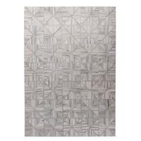 LEDERTEPPICH Kobe 160x230 cm - Weiß, Textil (160/230cm) - THEKO