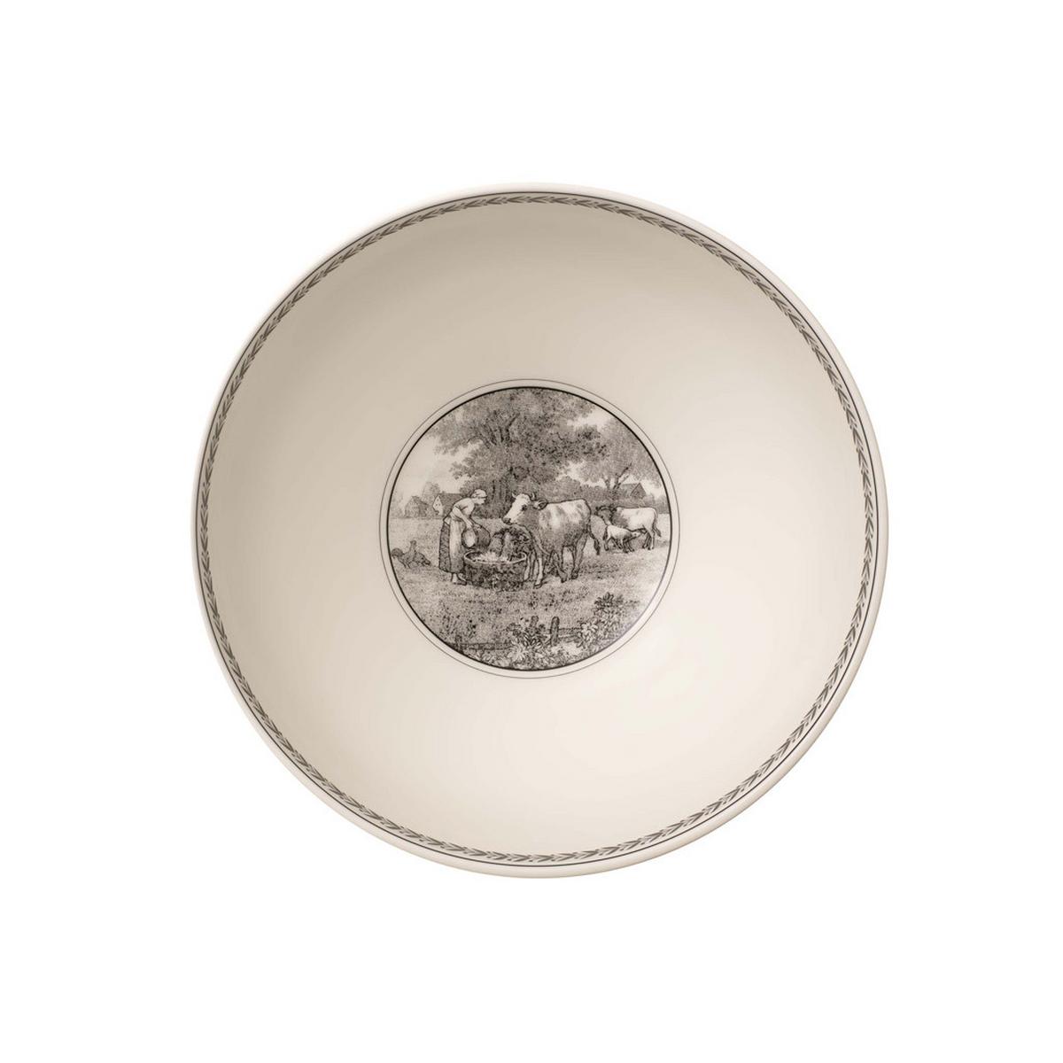 SCHÜSSEL RUND Audun Ferme bunt 2 l - Multicolor, Keramik (23.5cm) - Villeroy & Boch