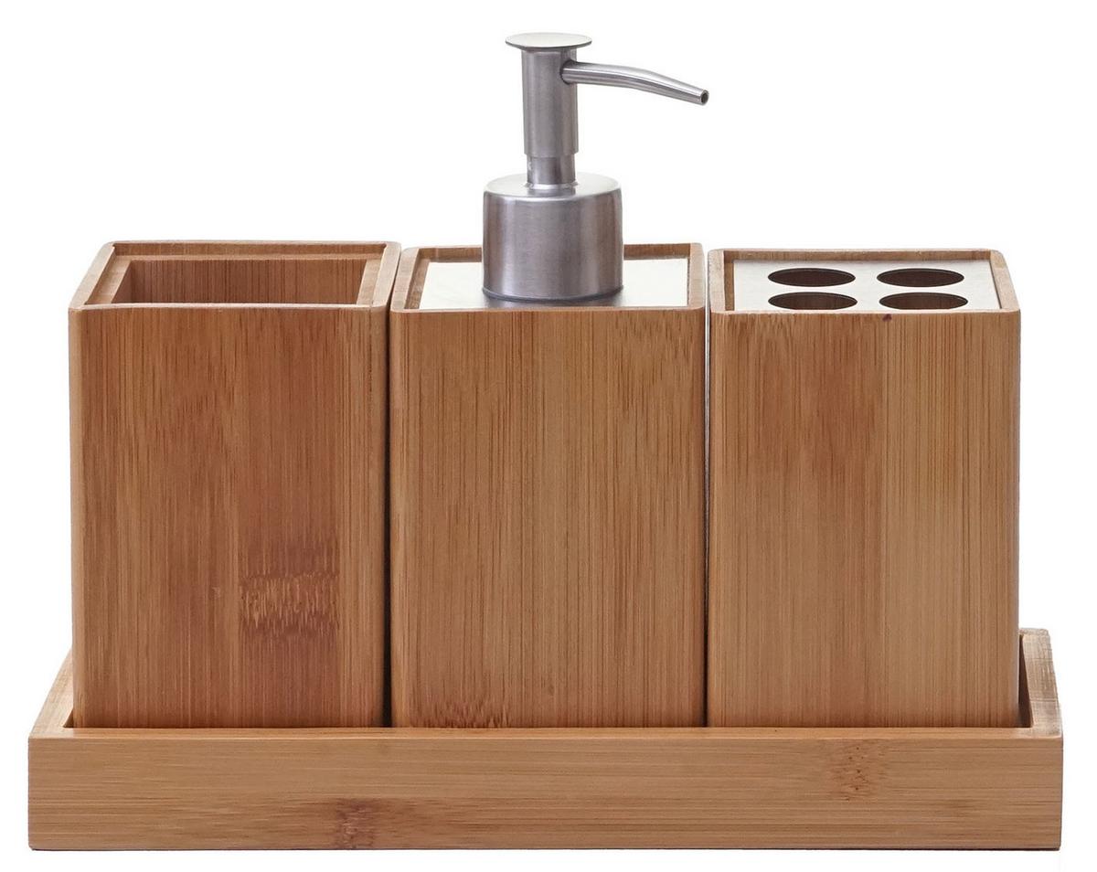 BADSET Braun - Braun, Holz (23/17/9cm) - MCW