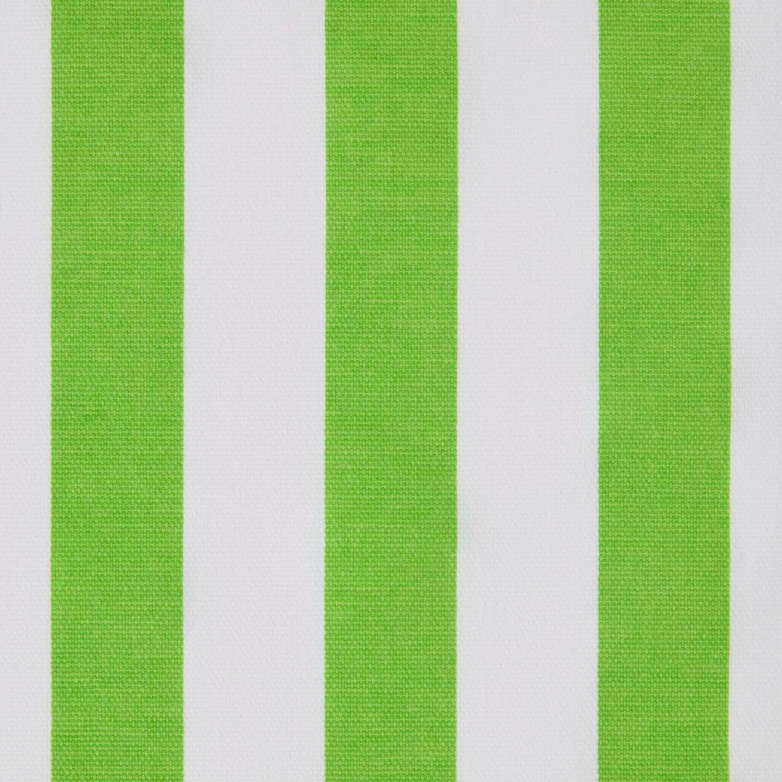 BAUMWOLLSTOFF Meterware grün-weiß gestreift, 150 cm - Grün, Textil (150/100cm) - Homescapes