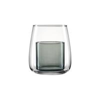 WINDLICHT Duo 18 cm - Grau, Glas (14/18/14cm) - Ritzenhoff Breker