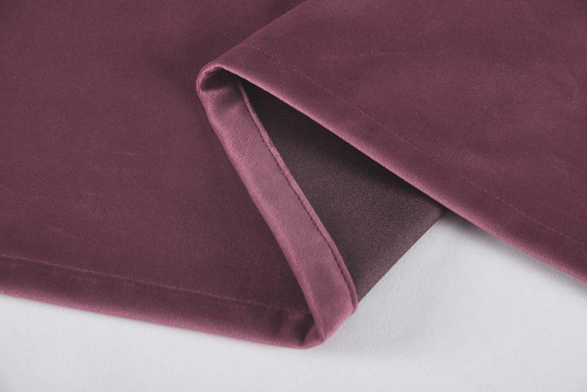 VORHANG MILANO HxB 235x135 cm Altrosa - Rosa, Textil (135/235cm) - Gardinenbox
