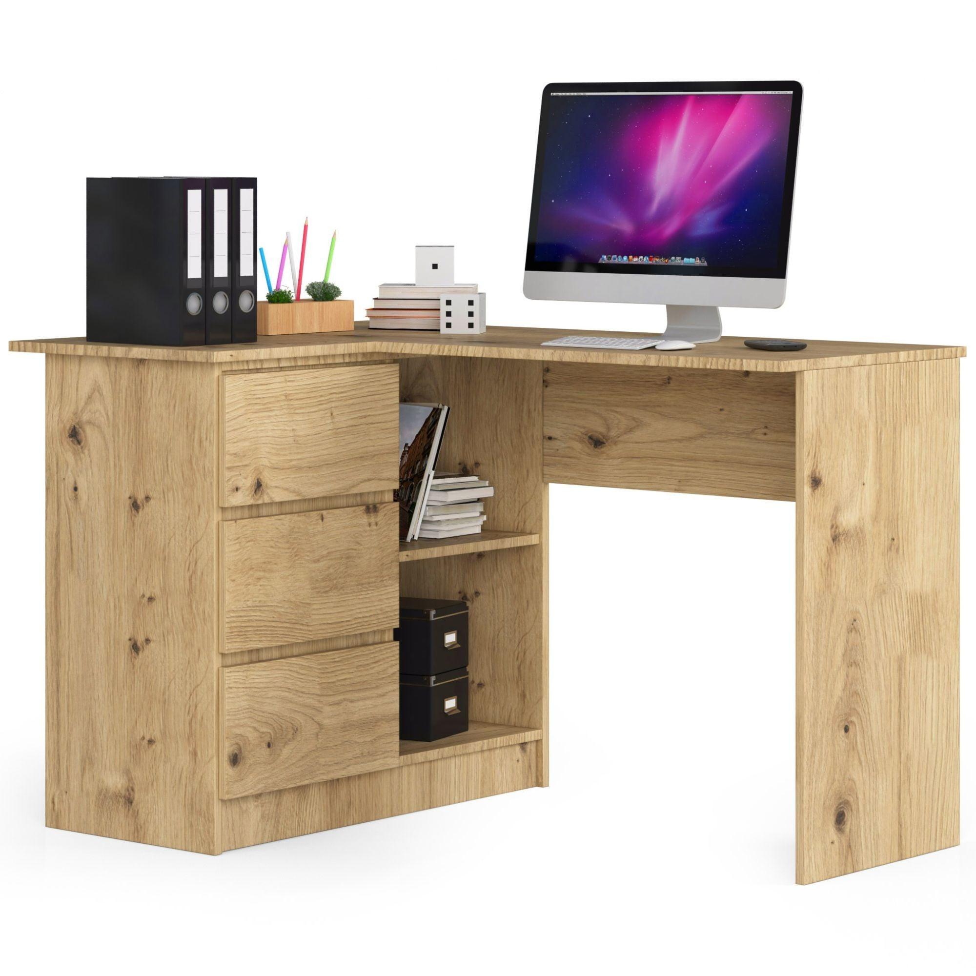 SCHREIBTISCH Eiche Artisan 77/124/85 - Eiche Artisan, Holzwerkstoff (124/85/77cm) - RAUMHIRSCH FURNITURE