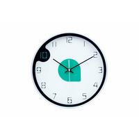 WANDUHR Design Weiß 31/31 cm - Weiß, Holzwerkstoff (30.5/30.5/4cm) - ONZENO