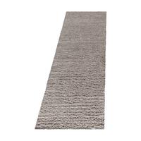 HOCHFLORTEPPICH SALZACH, einfarbig, Beige, 80 x 250 cm - Beige, Textil (250/80cm) - KADIMA DESIGN