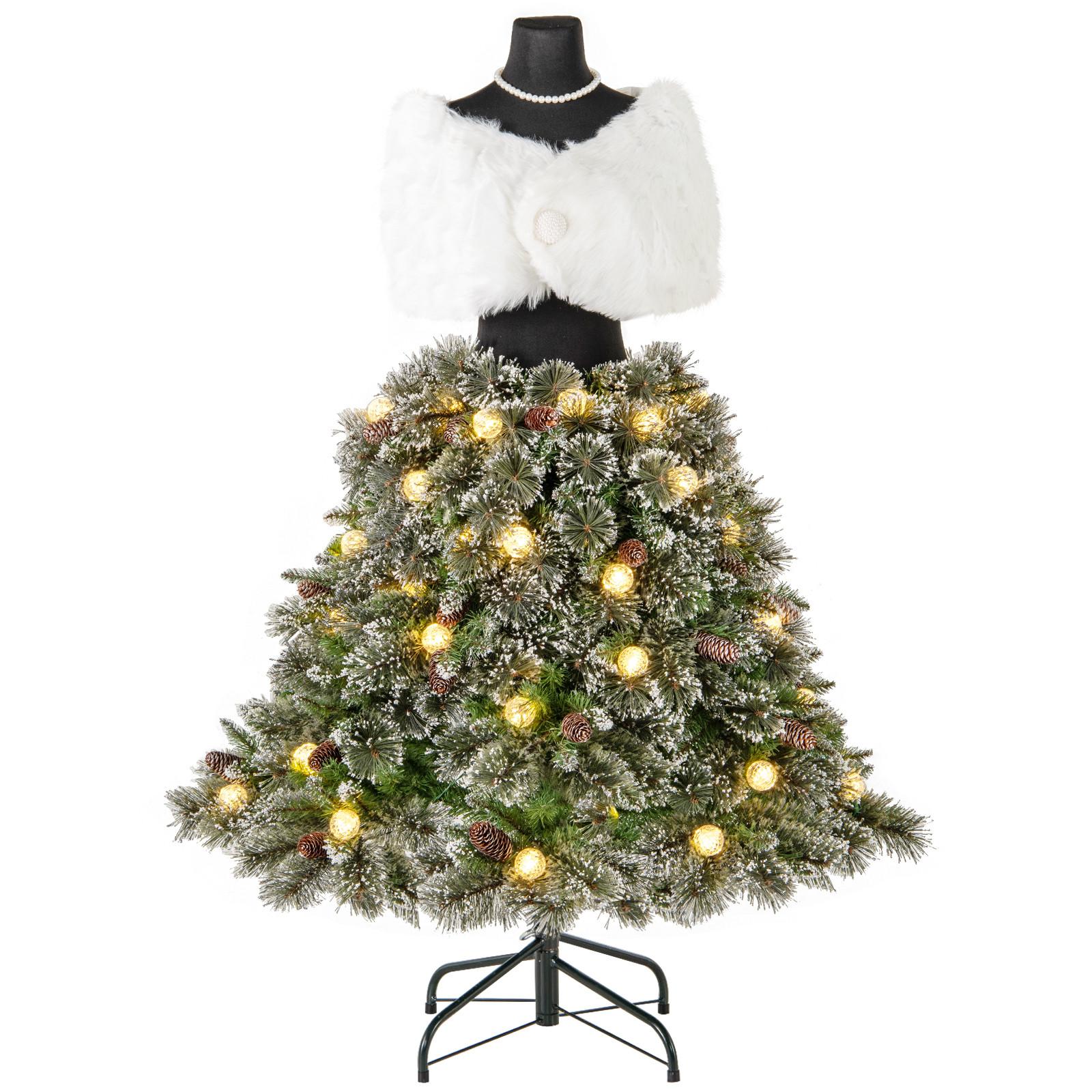 WEIHNACHTSBAUM Grün - Grün, Kunststoff (150cm) - COSTWAY