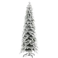 WEIHNACHTSBAUM Stahl PE Grün - Grün, Kunststoff (210cm) - HOMCOM