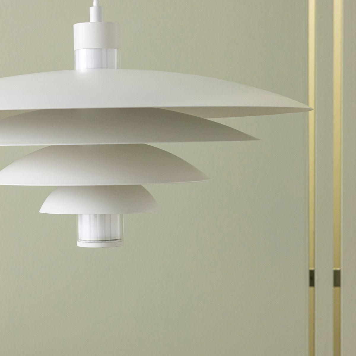 LUSTRE Nordlicht weiß D.50cm - Weiß, Metall (52.5/50/100cm) - Signature
