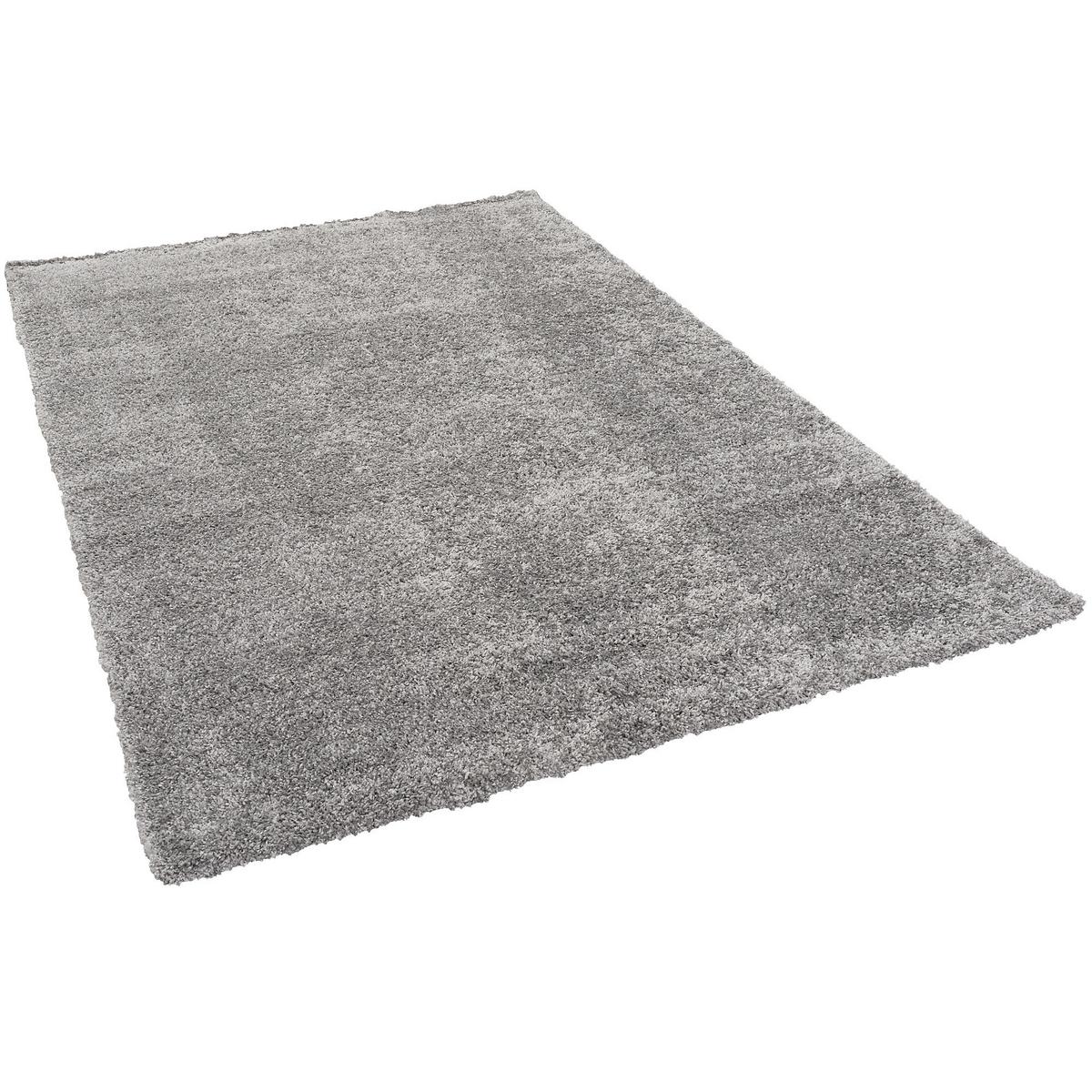 HOCHFLOR LANGFLOR TEPPICH ALOHA - Grau, Textil (80/150cm) - Pergamon