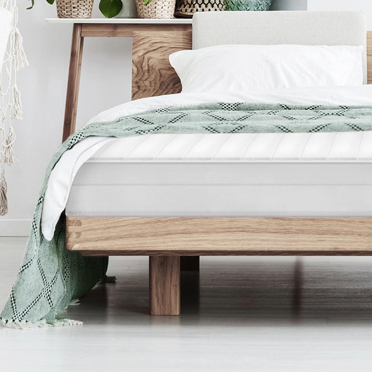 PREMIUM TOPPER 180x200 cm – 10 cm Komfortauflage für Matratzen & Boxspringbetten - Weiß, Textil (180/200cm) - Mister Sandman