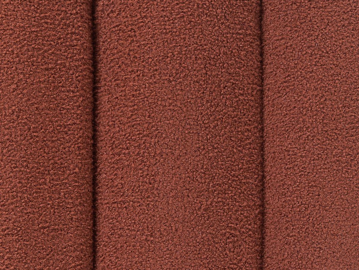 POUF Bouclé Goldbraun Idyllwild - Goldfarben, Textil (49/45/39cm) - Beliani