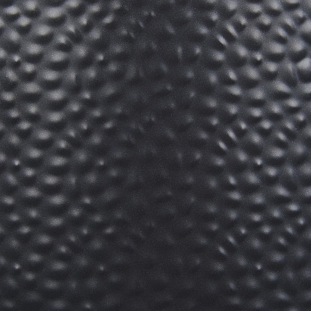 PFLANZENSTÄNDER Metall schwarz 50 cm Leika - Schwarz, Metall (50cm) - Beliani