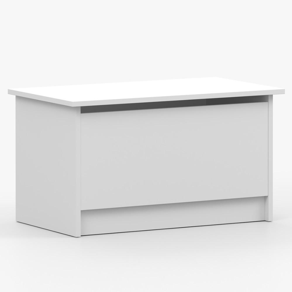 SPIELZEUGKISTE OLAF I 75,5cm/42cm/43cm Weiß - Weiß, Holzwerkstoff (75.5/43cm) - imoebel24