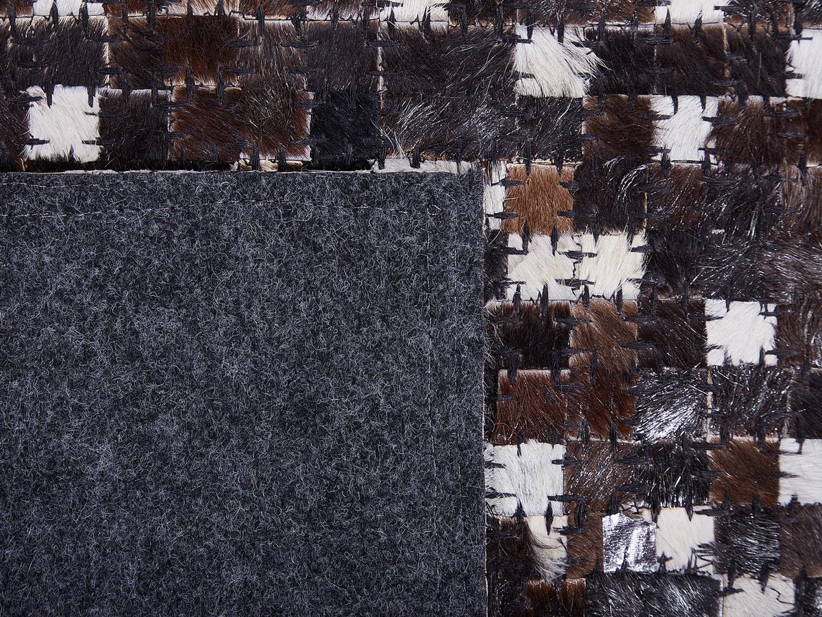 KURZFLOR-TEPPICH Akkese 200/140 cm - Braun, Fell (140/200cm) - Beliani