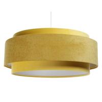 HÄNGELEUCHTE Weiß 60/25 cm - Gelb, Kunststoff (60/1/25cm) - ONZENO