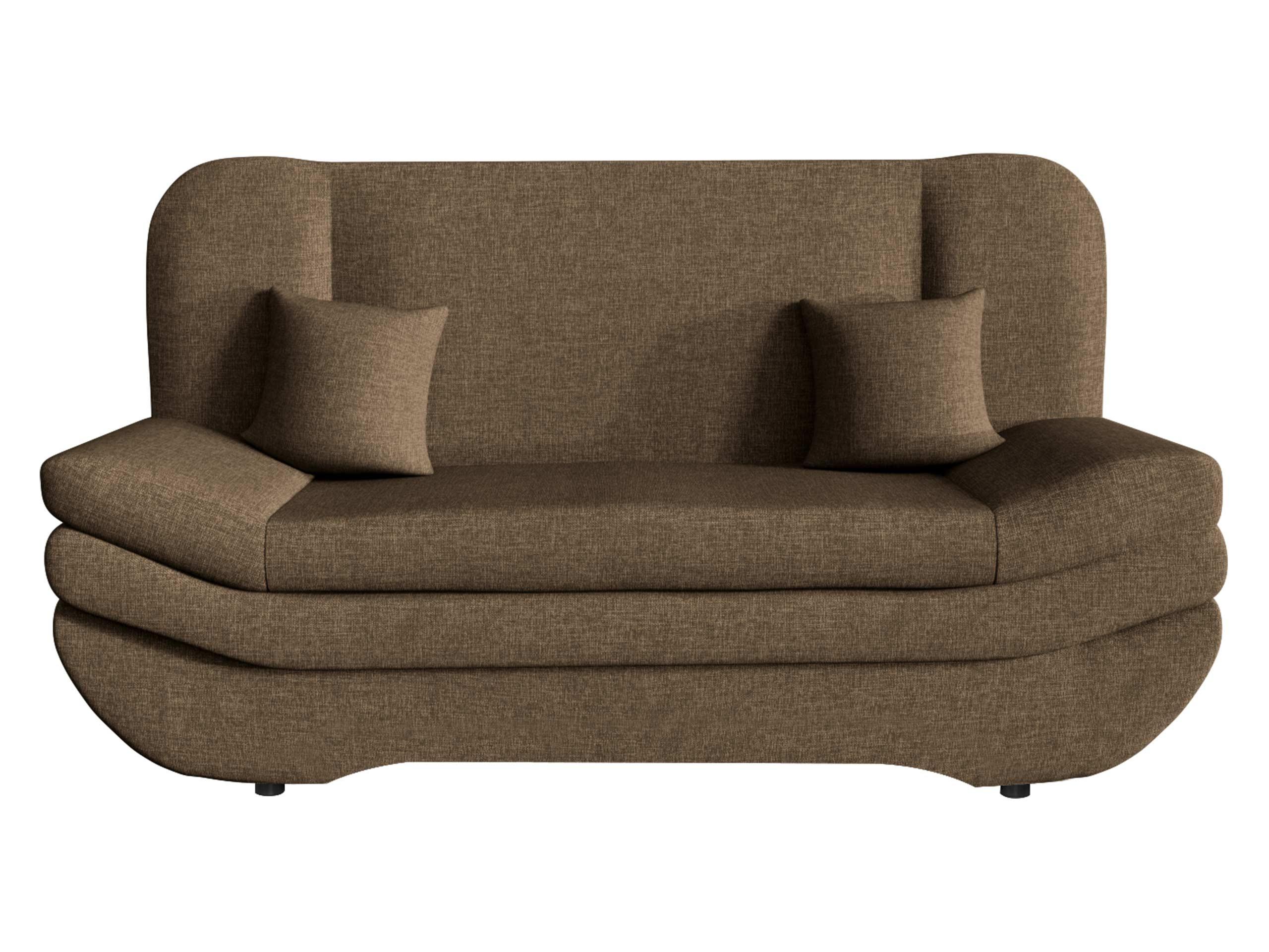 SCHLAFSOFA Weronika - Nussbaumfarben/Schwarz, Holz/Kunststoff (200/95/90cm) - MIRJAN24