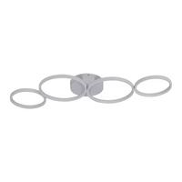 LED-DECKENLEUCHTE Luftblase 88/31/5.7 cm - Weiß, Metall (88/31/5.7cm) - Nettlife
