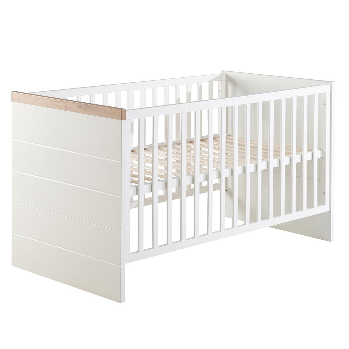 BABYZIMMER-SET Nele 2-teilig - Weiß, Holzwerkstoff (76/80.5/144cm) - Roba