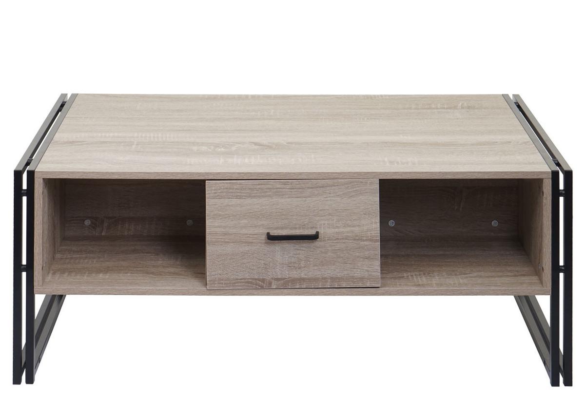 COUCHTISCH A27B rechteck Eiche Dekor - Eichefarben, Holzwerkstoff (60/110/45cm) - MCW