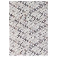 KUNSTFASER PATCHWORK TIERFELL 3D OPTIK - Beige/Grau, Textil (80/150cm) - Pergamon