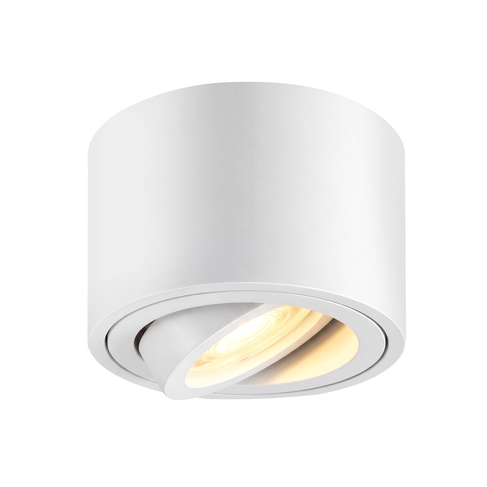 LED DECKENLEUCHTE Slenly 8.2/8.2/5.7 cm - Weiß, Metall (8.2/8.2/5.7cm) - ZMH