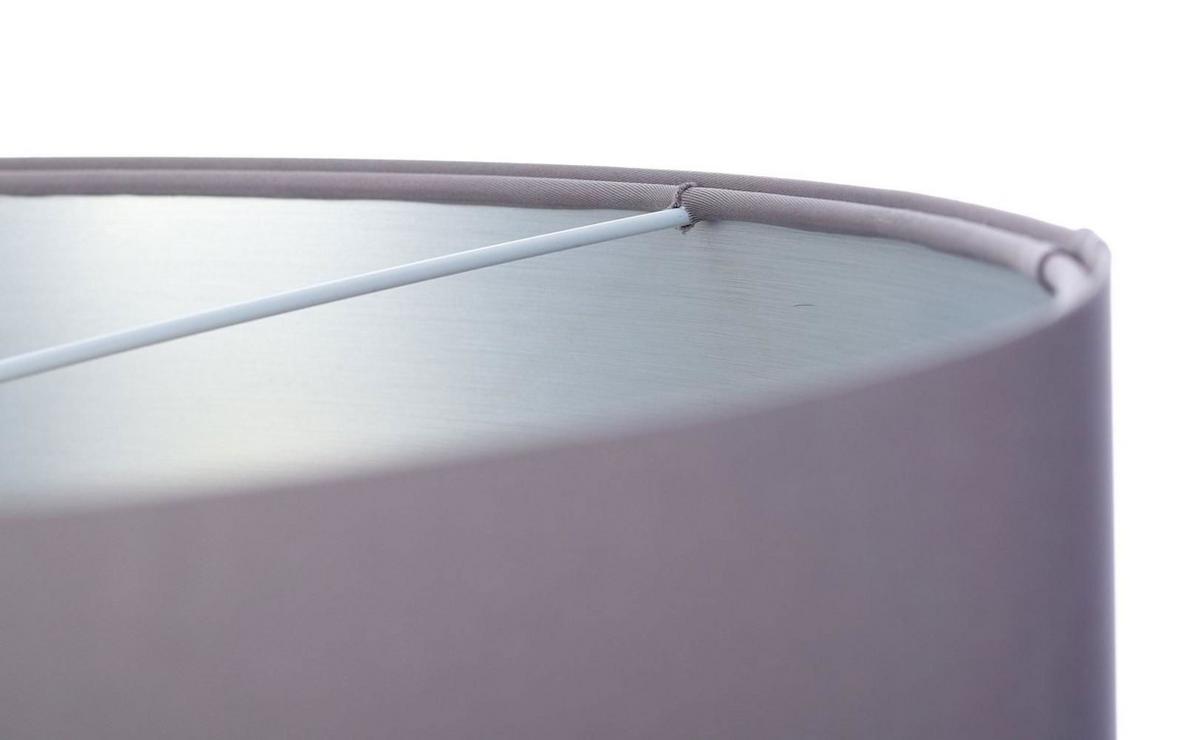 HÄNGELEUCHTE Grau 40/20 cm - Silberfarben/Grau, Kunststoff (40/0.4/20cm) - ONZENO