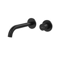 WASCHTISCHARMATUR Unterputz Schwarz 28,1/14 cm - Schwarz, Metall (28.1/14/6.5cm) - EMKE