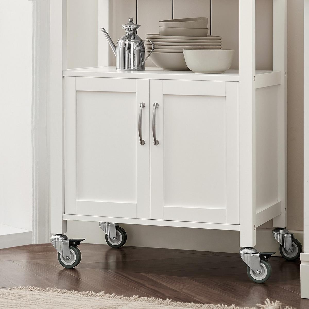 KÜCHENWAGEN mit Schublade und Doppeltür FKW22-II - Ahornfarben, Fell (60/92/45cm) - SoBuy