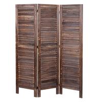PARAVENT Dunkelbraun - Dunkelbraun, Holz (120/170/2cm) - MCW