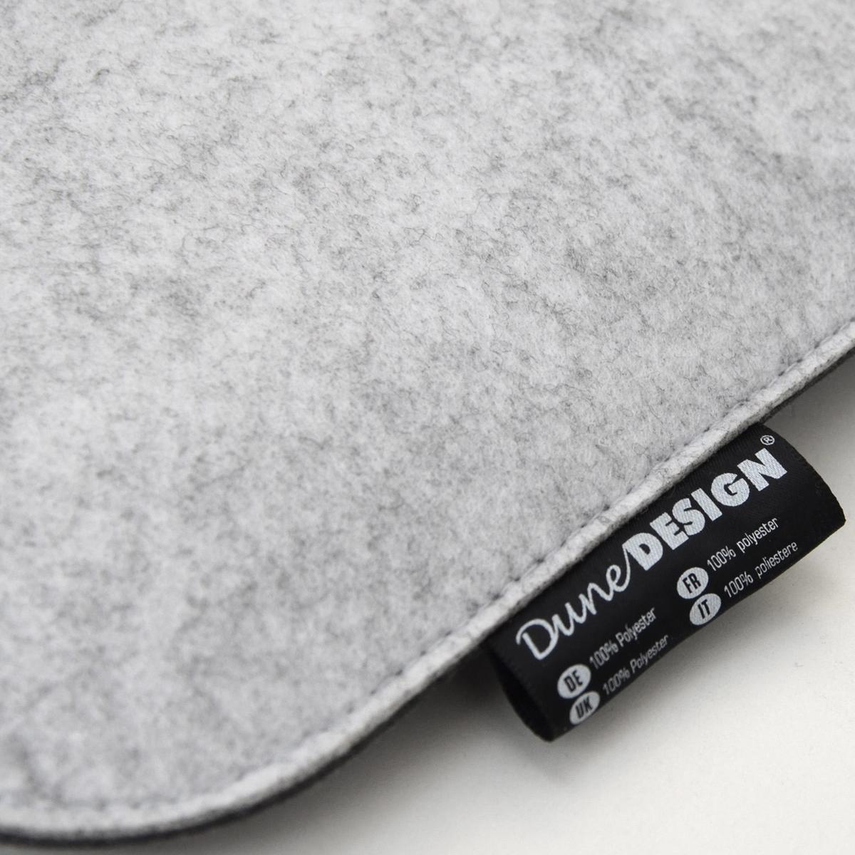 STUHLKISSEN 4er Set 35/35 cm Filz, Grau - Grau, Kunststoff (35/35/3cm) - Dunedesign