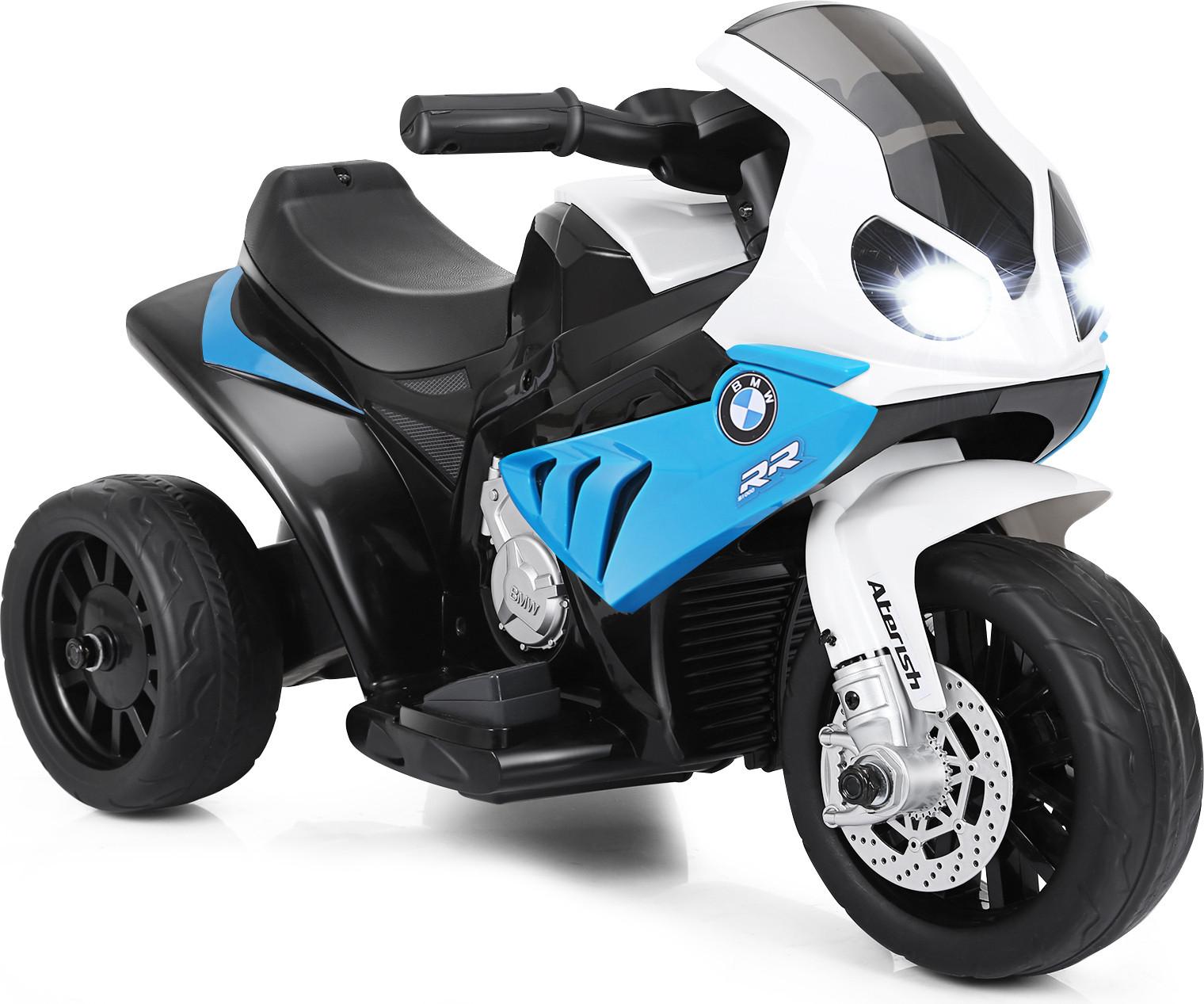 KINDERMOTORRAD BMW 6V Blau - Blau, Kunststoff (66/44/37cm) - COSTWAY