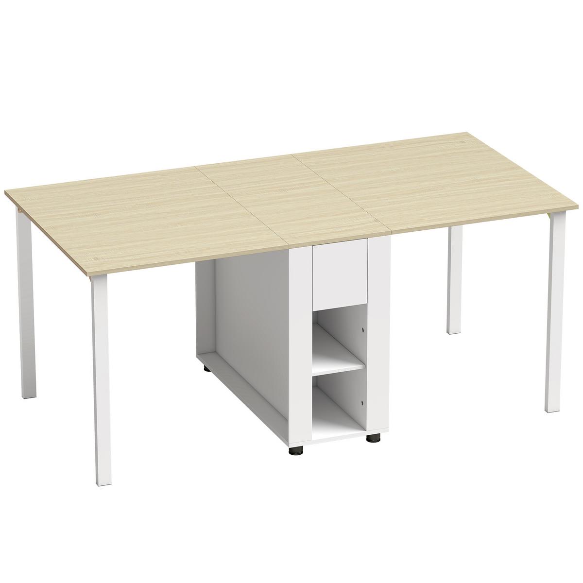 ESSTISCH Noxor 168.2/85/73 cm - Weiß, Holz (168.2/85/73cm) - ZMH