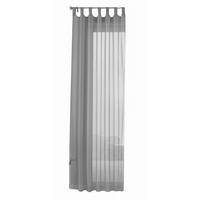 SCHLAUFENSCHAL PULA HxB 245x140 cm Grau - Grau, Textil (140/245cm) - Gardinenbox