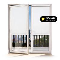 SCREEN-ROLLO Plus Easyfix Weiß 100x180 - Weiß, Kunststoff (100/180/1cm) - STORESDECO
