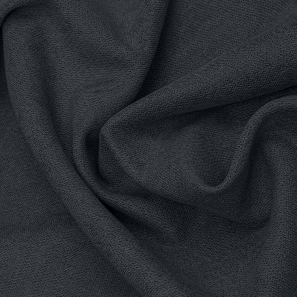 BOXBETT DEFNE 120x200 cm mit Fußteil und Matratze - Schwarz + TOPPER - Schwarz, Holz/Holzwerkstoff (120/200cm) - AX Living