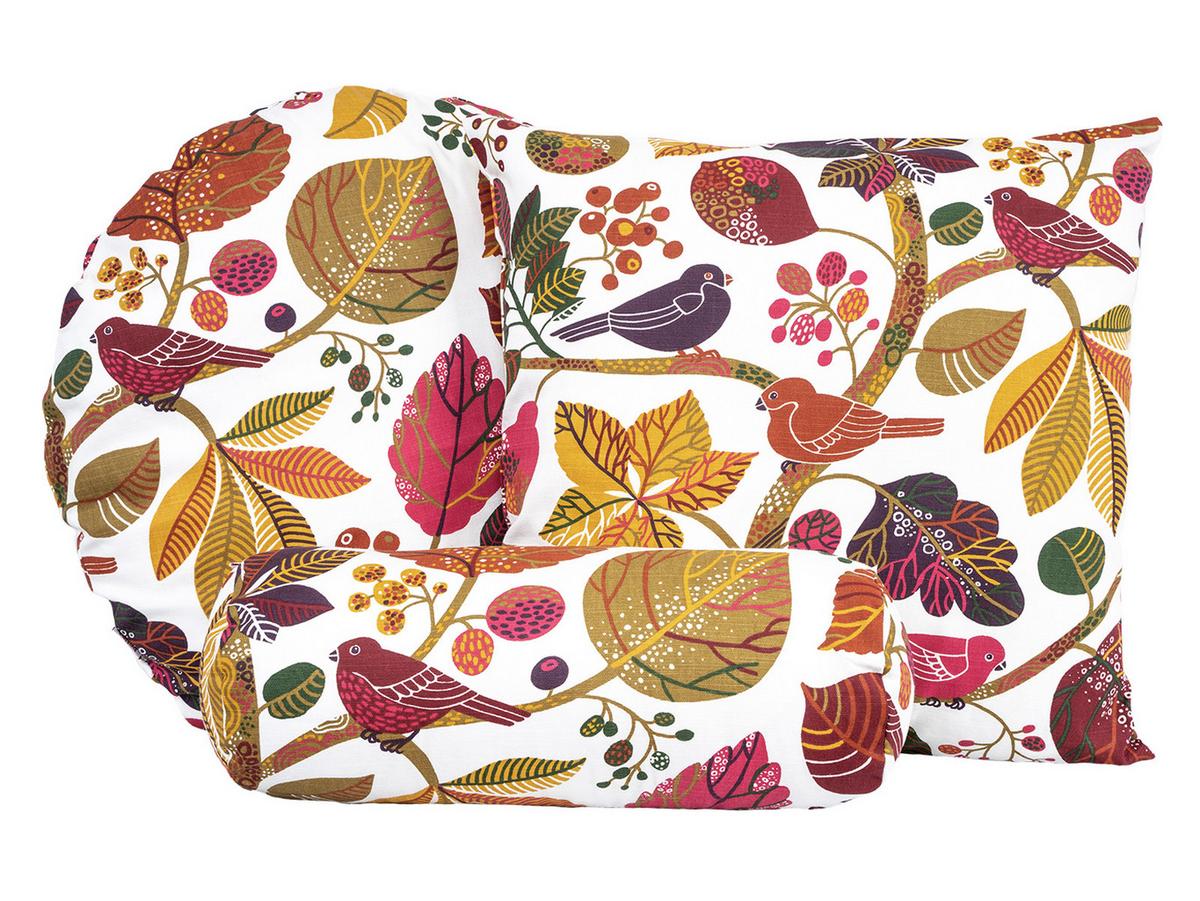 TISCHLÄUFER Zauberwald elfenbein-bunt Baumwolle 150/40 cm - Ecru/Multicolor, Textil (40/150cm) - beties Heimtextil