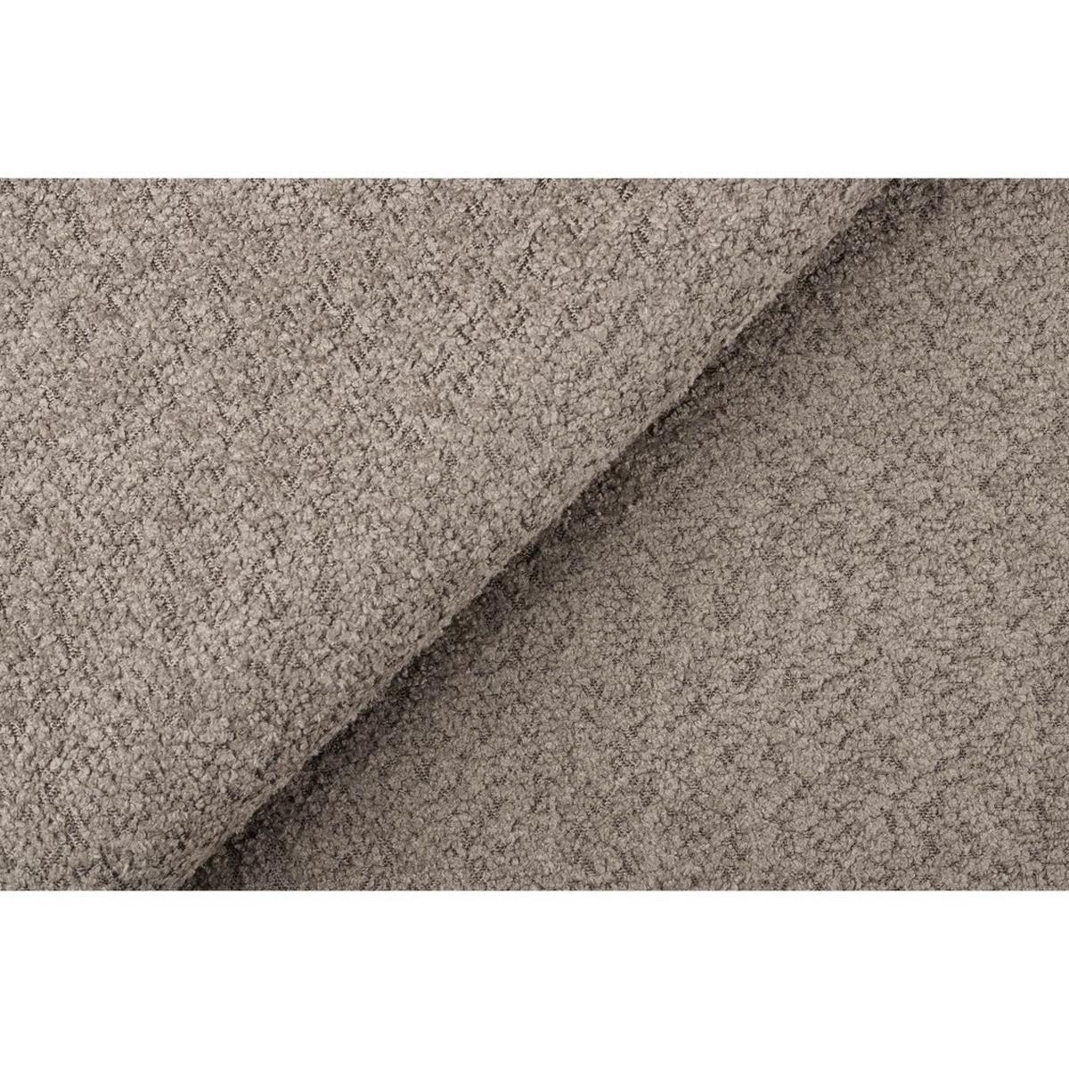 POLSTERBETT Motti mit Matratze und Topper, 140x200 cm, Cappuccino - Cappuccino, Textil (140/200cm) - Beautysofa
