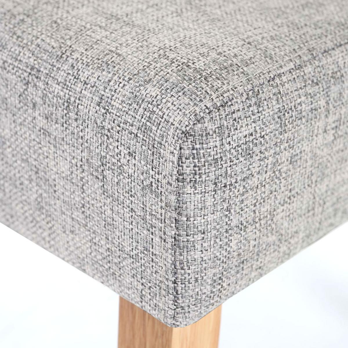 ESSZIMMERSTUHL Grau 4er-Set - Grau, Textil (41/88/55cm) - MCW