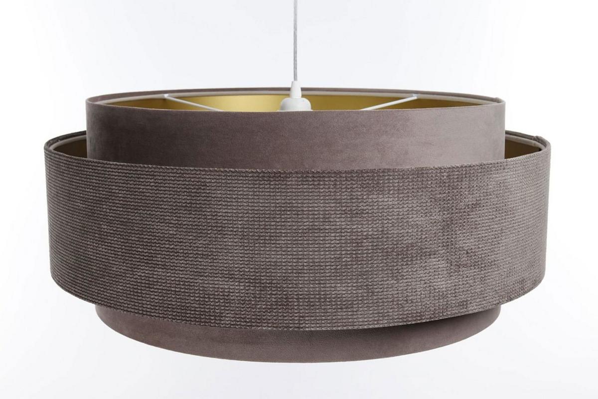 HÄNGELEUCHTE Gold 60/25 cm - Goldfarben, Kunststoff (60/1.9/25cm) - ONZENO
